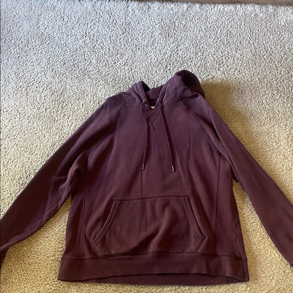 Champion Men's Maroon Hoodie Sweater